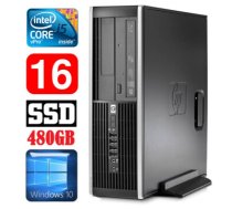 HP 8100 Elite SFF i5-650 16GB 480SSD DVD WIN10