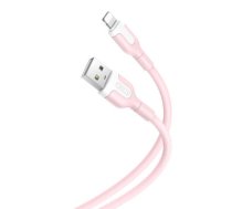 XO cable NB212 USB - Lightning 1,0 m 2,1A pink