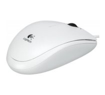 LOGITECH B100 optical Mouse white USB for Business