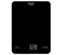 Adler Kitchen Scale AD 3177b Maximum weight (capacity) 10 kg, Accuracy 1 g, Black