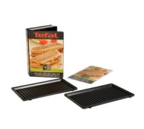 TEFAL XA800312 Grill/panini plates for SW852 Sandwich maker, Black