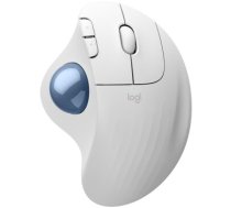 LOGITECH ERGO M575S Wireless Trackball - OFFWHITE+BLUE BALL - BT - EMEA28-935