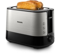 Philips Viva Collection HD2635/90 toaster 7 2 slice(s) Black, Titanium