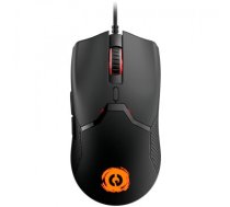 CANYON Carver GM-116, 6keys Gaming wired mouse, A603EP sensor, DPI up to 3600, rubber coating on panel, Huano 1million switch, 1.65M PVC cable, ABS material. size: 130*69*38mm, weight: 105g, Black
