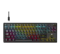 CORSAIR K70 CORE TKL Tenkeyless Mechanical Gaming Keyboard, MLX RED Switch, NA Layout, Wired, Black | Corsair