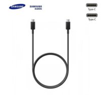 Samsung EP-DN980BBE Type-C uz Type-C Super ātras 5A Uzlādes & Datu Kabelis Melns 1m (OEM)