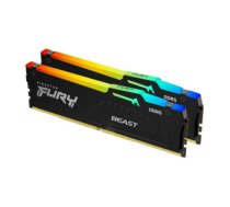 KINGSTON 64GB 6000MT/S DDR5 CL40 DIMM (KIT OF 2) FURY BEAST RGB XMP
