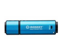 KINGSTON 32GB USB-C IRONKEY VAULT PRIVACY 50C AES-256 ENCRYPTED, FIPS 197