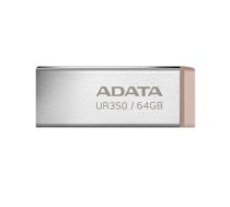 ADATA UR350 64GB USB Flash Drive, Brown ADATA
