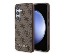 Guess GUOHCSA35G4GFBR A35 A356 brązowy|brown hardcase 4G Metal Gold Logo