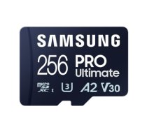 SAMSUNG 256GB PRO Ultimate microSD Card + Card Reader