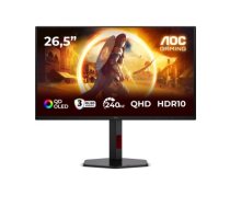 AOC G4 Q27G4ZDR computer monitor 67.3 cm (26.5") 2560 x 1440 pixels Quad HD QD-OLED Black, Red