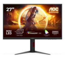 AOC G4 U27G4XM computer monitor 68.6 cm (27") 3840 x 2160 pixels 4K Ultra HD LED Black, Red