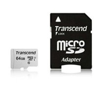 MEMORY MICRO SDXC 64GB W/ADAPT/UHS-I TS64GUSD300S-A TRANSCEND