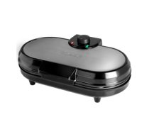 Waffle maker Tristar WF-2120 Black/Stainless steel, 1200 W, Heart shape, Number of waffles 10