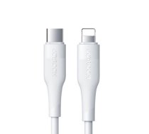 Joyroom USB Type C - Lightning cable Power Delivery 20W 2.4A 0.25m white (S-02524M3 White)