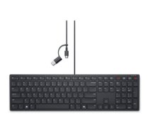 DELL KB525C keyboard Office USB QWERTY Ukrainian Black