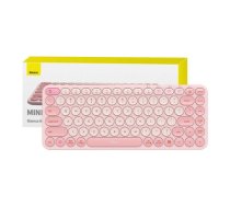 Baseus K01A Wireless Tri-Mode Keyboard Baby Pink