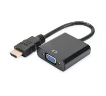 Digitus HDMI to VGA converter adapter DA-70461 Black