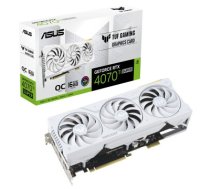 ASUS TUF Gaming TUF-RTX4070TIS-O16G-BTF-WHITE NVIDIA GeForce RTX 4070 Ti SUPER 16 GB GDDR6X