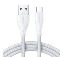 Joyroom USB cable - USB C 3A Surpass Series for fast charging and data transfer 0.25 m white (S-UC027A11)