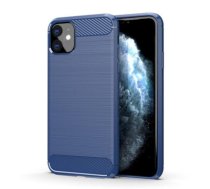 Fusion Trust Back Case Silikona Aizsargapvalks Priekš Apple iPhone 11 Pro Max Zils