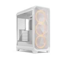 Fractal Design Meshify 3 | White RGB TG Clear Tint | Mid-Tower | Power supply included No | ATX
