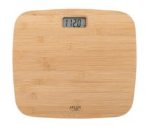 Adler Bathroom Bamboo Scale AD 8173 Maximum weight (capacity) 150 kg, Accuracy 100 g