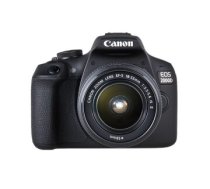 Canon EOS 2000D + EF-S 18-55mm f/3.5-5.6 IS II SLR Camera Kit 24.1 MP CMOS 6000 x 4000 pixels Black