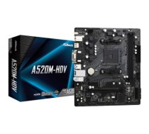 MB AMD A520 SAM4 MATX/A520M-HDV ASROCK