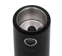 Adler Coffee grinder AD4446bs 150 W, Coffee beans capacity 75 g, Lid safety switch, Black