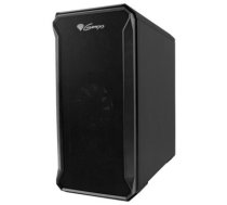 GENESIS IRID 503 PC case, Micro tower, 2xUSB 2.0, 2x Jack, 1xUSB 3.0, Black