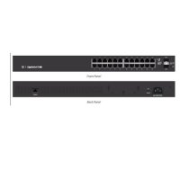 Switch | UBIQUITI | Rack 1U | 24x10Base-T / 100Base-TX / 1000Base-T | 2xSFP | 1xConsole | ES-24-LITE