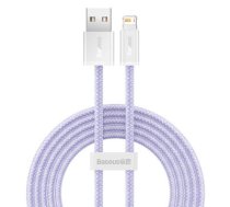 USB cable for Lightning Baseus Dynamic 2 Series, 2.4A, 2m (purple)