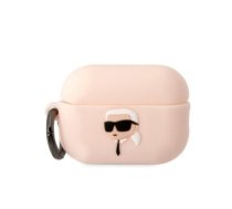 Karl Lagerfeld case for Airpods Pro 2 KLAP2RUNIKP white 3D Silicone NFT Karl
