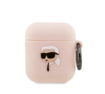 Karl Lagerfeld case for Airpods 1 | 2 KLA2RUNIKP white 3D Silicone NFT Karl