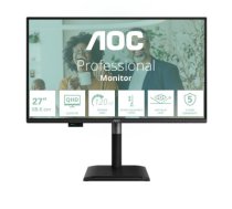 AOC Q27P4CV computer monitor 68.6 cm (27") 2560 x 1440 pixels Quad HD LED Black