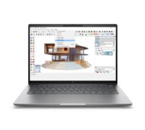 HP ZBook 8 G1i Intel Core Ultra 7 255H Mobile workstation 35.6 cm (14") WUXGA 32 GB DDR5-SDRAM 512 GB SSD NVIDIA RTX 500 Ada Wi-Fi 7 (802.11be) Windows 11 Pro AI PC Silver