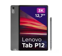 Lenovo Tab P12 128 GB 32.3 cm (12.7") Mediatek 8 GB Wi-Fi 6 (802.11ax) Android 13 Grey