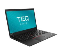 Teqcycle Lenovo Thinkpad T14 G1 Intel® Core™ i5 i5-10210U Laptop 35.6 cm (14") Full HD 16 GB DDR4-SDRAM 256 GB SSD Wi-Fi 6 (802.11ax) Windows 11 Pro Nordic Black