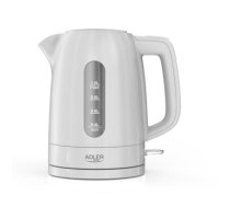 Adler Kettle | AD 1380w | Electric | 2200 W | 1 L | Polypropylene | 360° rotational base | White