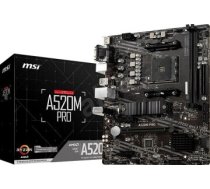 MSI A520M PRO AM4 M-ATX MB