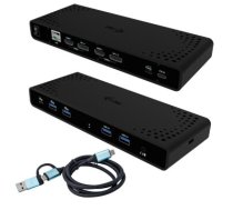 i-tec Universal Dual 4K Display Docking Station + Power Delivery 85W