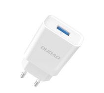 Dudao A4EU USB-A 2.1A wall charger - white