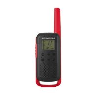 Motorola Talkabout T62 two-way radio 16 channels 446.00625 - 446.19375 MHz Black, Red