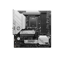 MSI B760M PROJECT ZERO | Processor family Intel | Processor socket LGA1700 | DDR5 | Supported hard disk drive interfaces SATA, M.2 | Number of SATA connectors 4