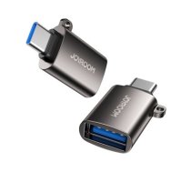 Joyroom USB 3.2 Gen 1 (Male) - USB Type C (Female) adapter black (S-H151 Black)