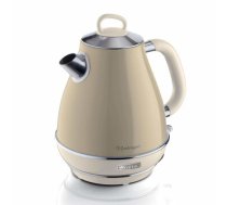 Ariete 2869/03 electric kettle 1.7 L 2000 W Beige, Chrome, White