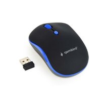 MOUSE USB OPTICAL WRL BLACK/BLUE MUSW-4B-03-B GEMBIRD