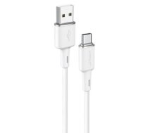 Acefast USB cable - USB Type C 1.2m, 3A white (C2-04 white)